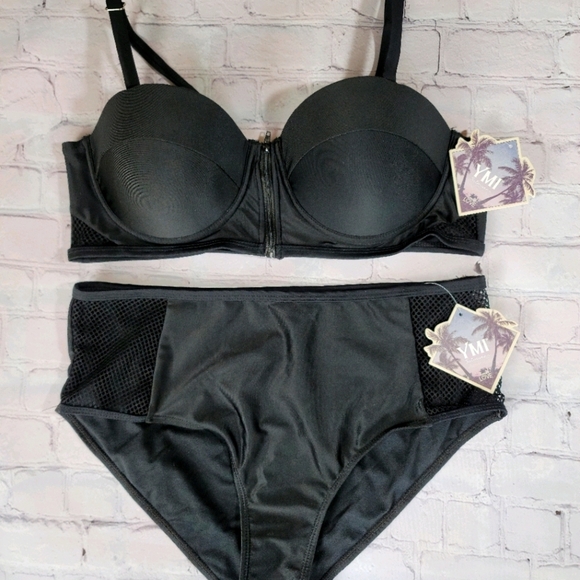 YMI‎ plus size 2pc swimsuit - Picture 1 of 5